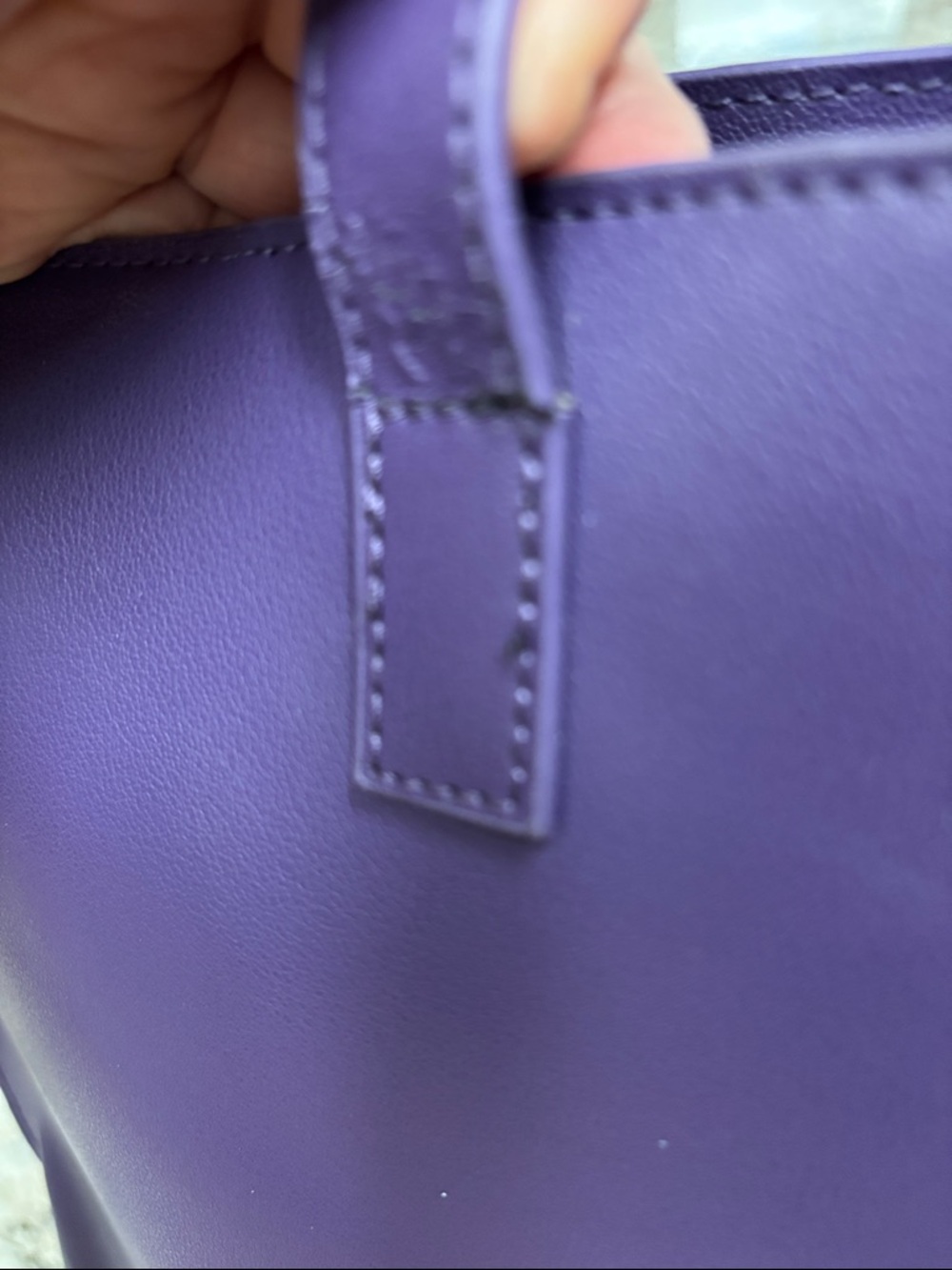 Joy Mangano purple tote - Picture 7 of 7